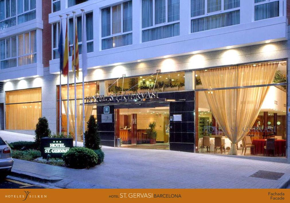 Silken Sant Gervasi Hotel Barcelona Eksteriør billede
